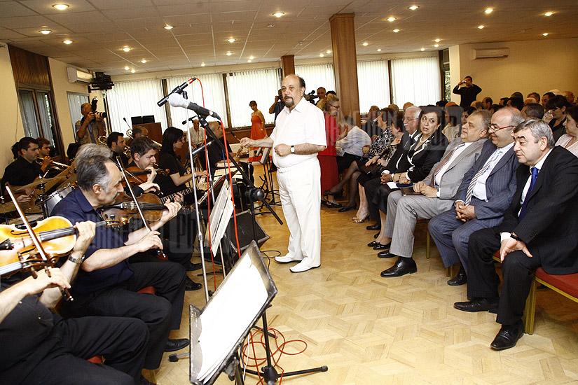 Lebanese-Armenian public speaker Zhirayr Danielyan's book presentation takes place at Tekeyan center