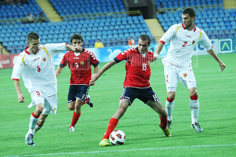 Отборочный цикл Евро 2013 - Молодежная сборная Армении против Черногории 