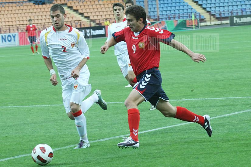 Отборочный цикл Евро 2013 - Молодежная сборная Армении против Черногории 