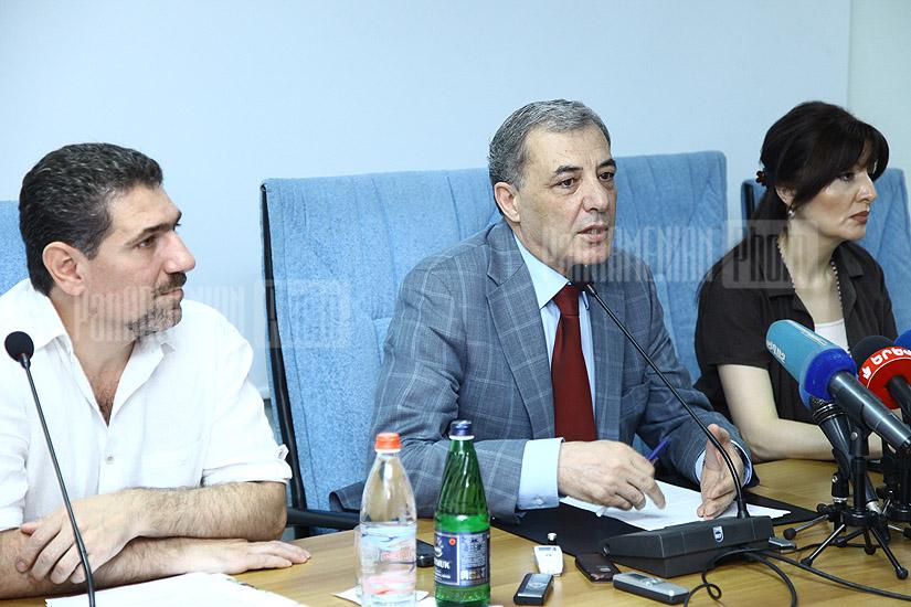 Press conference of Armenian National Film Center representatives about Cannes Festival