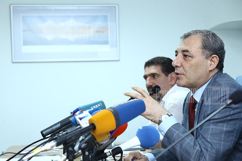 Пресс-конференция директора Национального киноцентра Армении Геворга Геворгяна