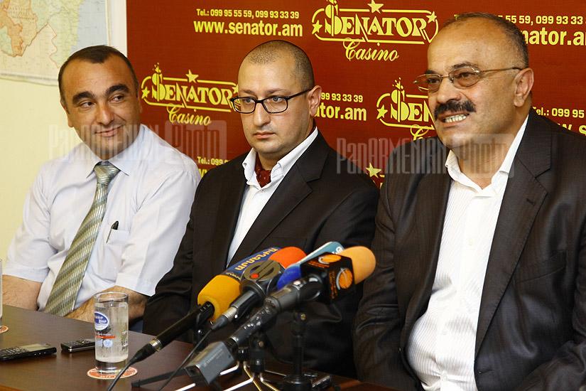 Press conference about Armenian cooking traditions 