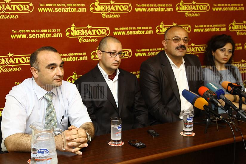 Press conference about Armenian cooking traditions 