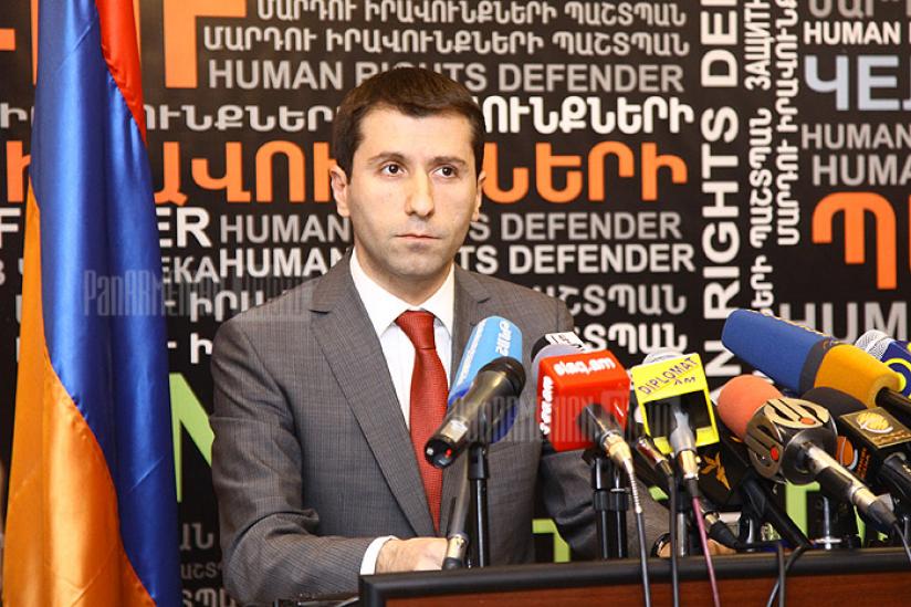Пресс-конференция омбудсмена Армении Карена Андреасяна 