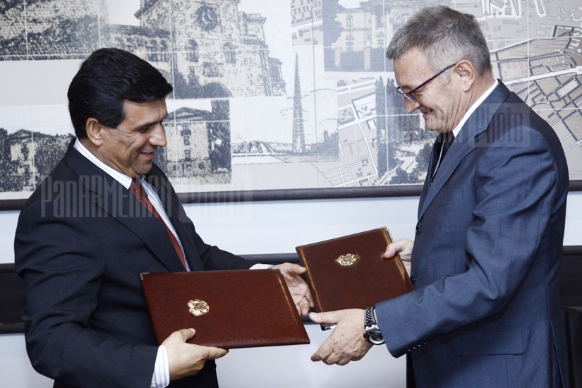 МЧС Армении и МВД Черногории подписали меморандум о взаимопонимании 