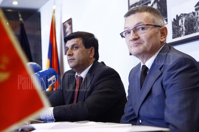 МЧС Армении и МВД Черногории подписали меморандум о взаимопонимании 