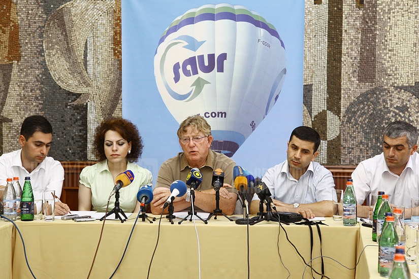 Press conference of the General Director of Armenian Water and Sewage CJSC Patrick Lorin