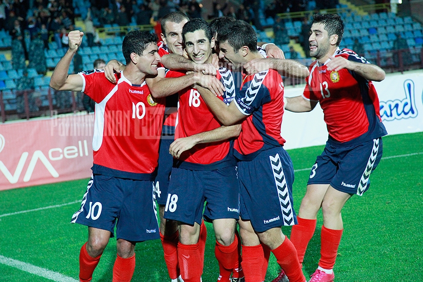 Armenia-Slovakia Euro 2012 Qualifying Match