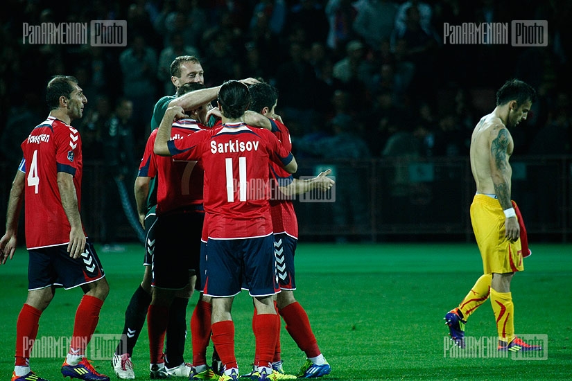 Armenia-Macedonia Euro 2012 Qualifying Match