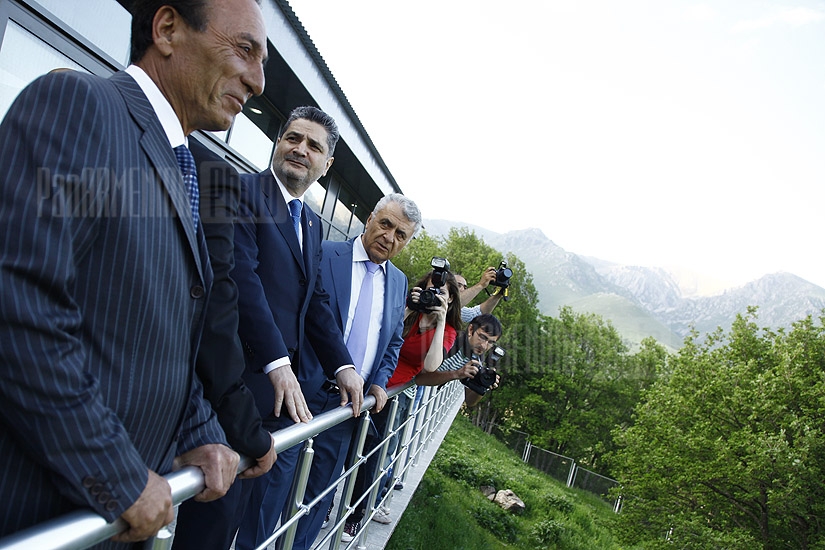 RA Prime Minister Tigran Sargsyan attends the opening of Ani Resort in Hankavan