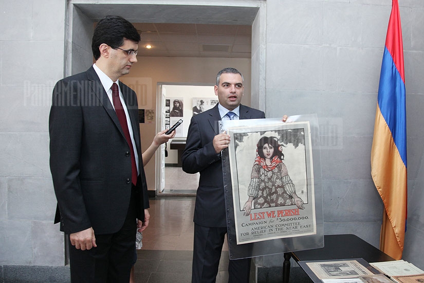 В Музее-институте Геноцида армян состоялась презентация новых материалов, предоставленных компанией VivaCell-МТС 