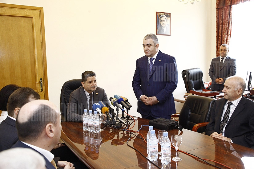 Тигран Саркисян назначил Армана Саакяна начальником Управления госимуществом