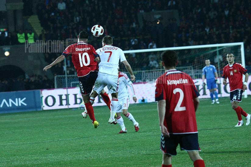 Armenia-Russia EURO 2012 qualifier match 