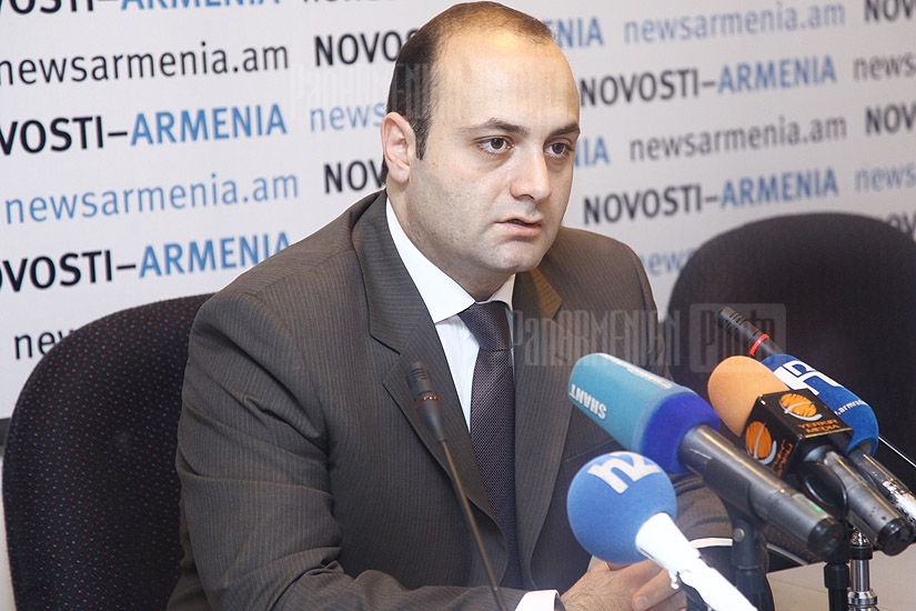 Пресс-конференция генерального директора Армянского агентства развития Роберта Арутюняна
