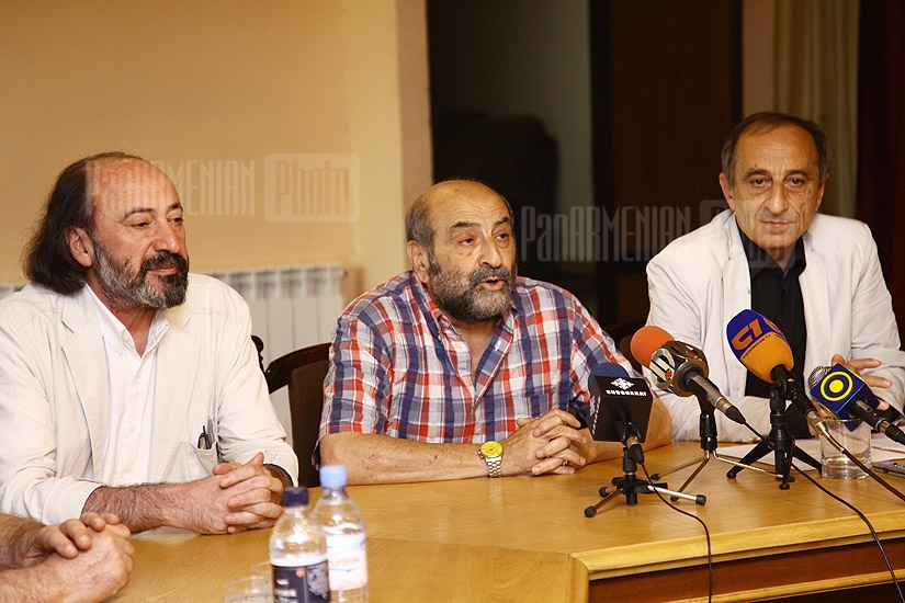 Первая пресс-конференция Армянской национальной киноакадемии