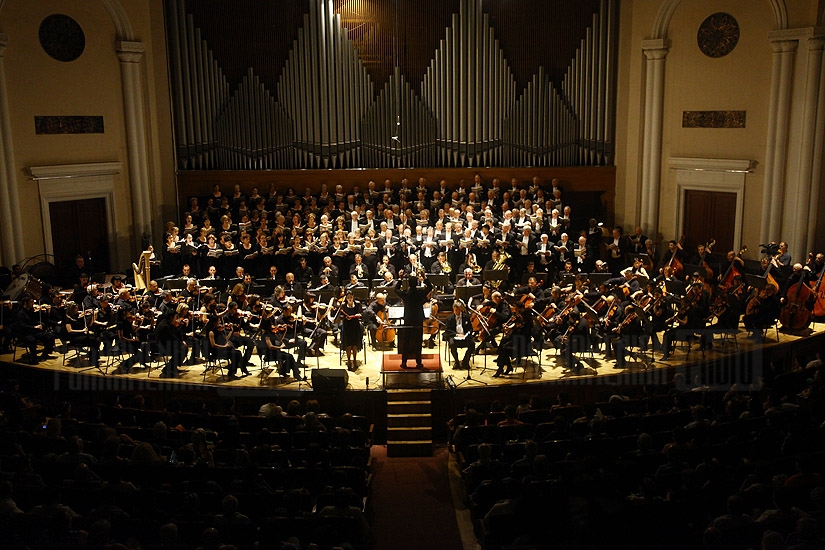 Yale Alumni Chorus and Armenian Philharmonic Orchestra's concert in honor of the Orbelian family