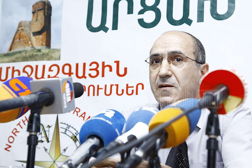 Press conference of Armenian President's representative to the Armenian National Assembly Garnik Isagulyan