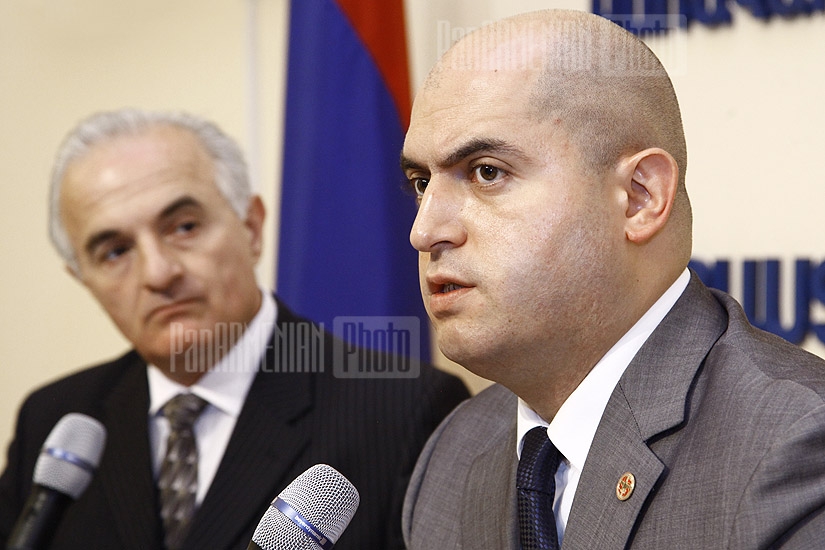 Press conference of RA Minister of Education and Science Armen Ashotyan