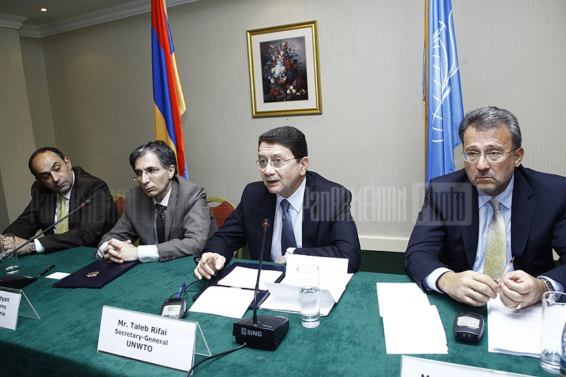 Secretary-General Of The World Tourism Organization Taleb Rifai Signs A ...