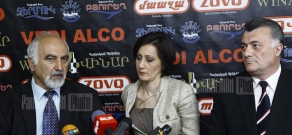 Пресс-конференция Паруйра Айрикяна и Рубена Акопяна 