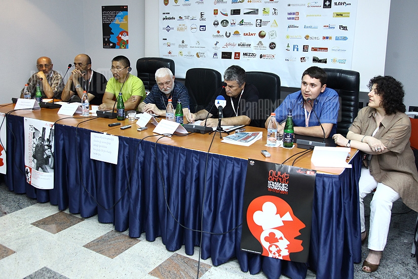 Press conference titled Cinema of CIS Countries: 20 Years of Independence within the frameworks of Golden Apricot 8th Film Festival