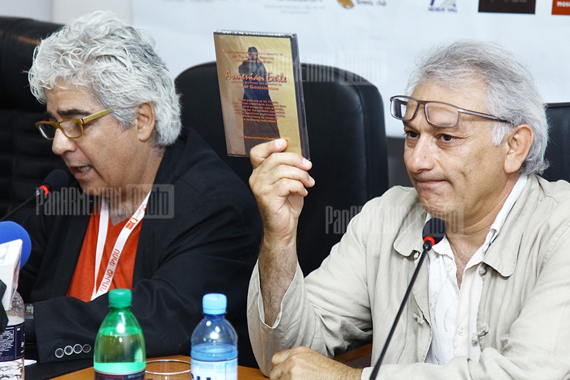 Press conference of directors Hagob Goudsouzian and Serge Avedikian within the frameworks of Golden Apricot 8th Film Festival