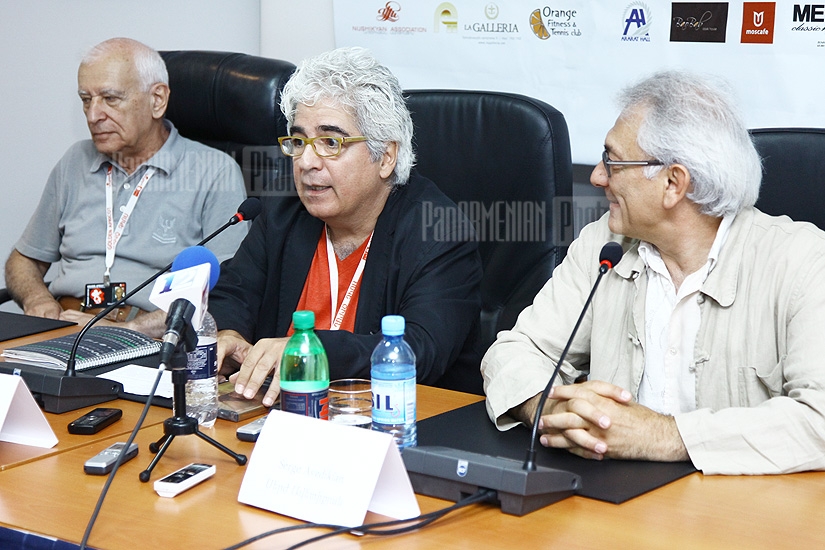 Press conference of directors Hagob Goudsouzian and Serge Avedikian within the frameworks of Golden Apricot 8th Film Festival