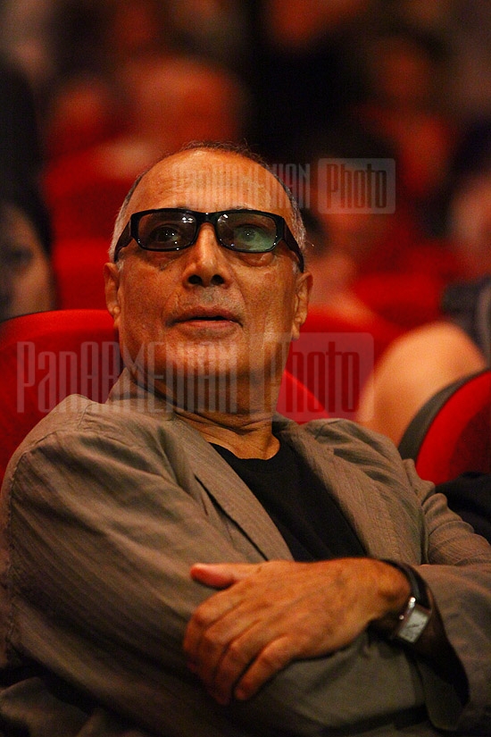 Persian director Abbas Kiarostami