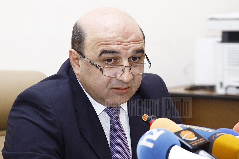 Press conference of Ministry of Energy and Natural Resources Armen Movsisyan
