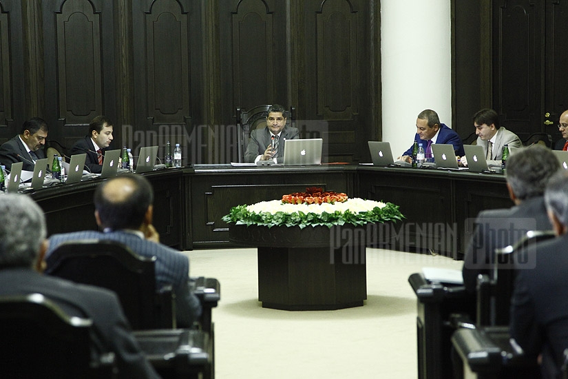 Заседание правительства Армении