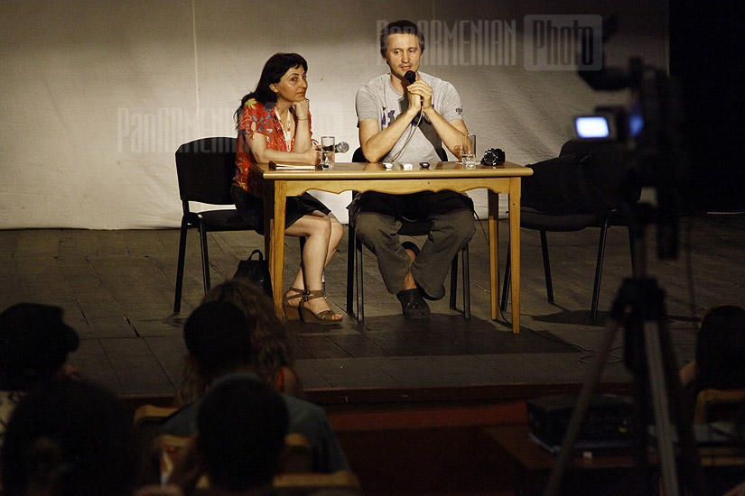 Master class of director Pavel Kostomarov within the frameworks of Golden Apricot 8th Film Festival