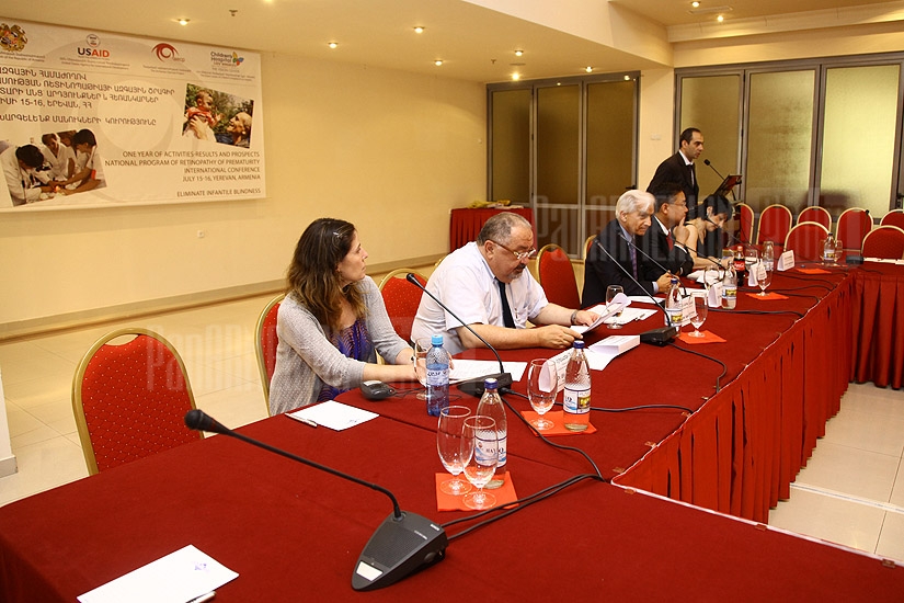 Երևանում կայացավ «Անհասության ռետինոպաթիայի ազգային ծրագիր մեկ տարի անց` արդյունքներ եվ հեռանկարներ» թեմայով միջազգային համաժողով