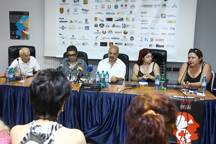 Press conference of director Nuri Bilge Ceylan within the frameworks of Golden Apricot 8th Film Festival
