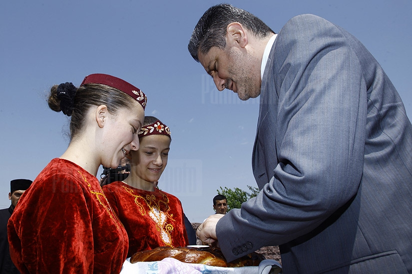 Визит премьер-министра Армении Тиграна Саркисяна в ширакский марз