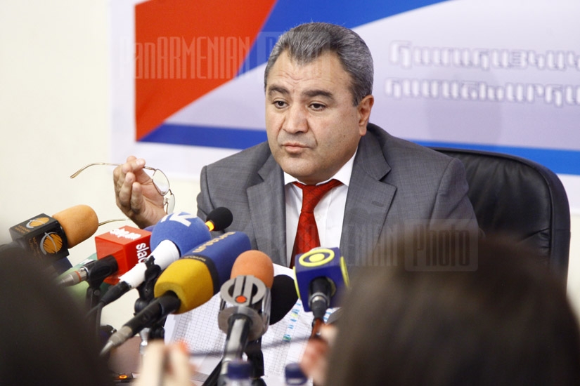 Пресс-конференция президента международного комитета Панармянских Игр Ишхана Закаряна