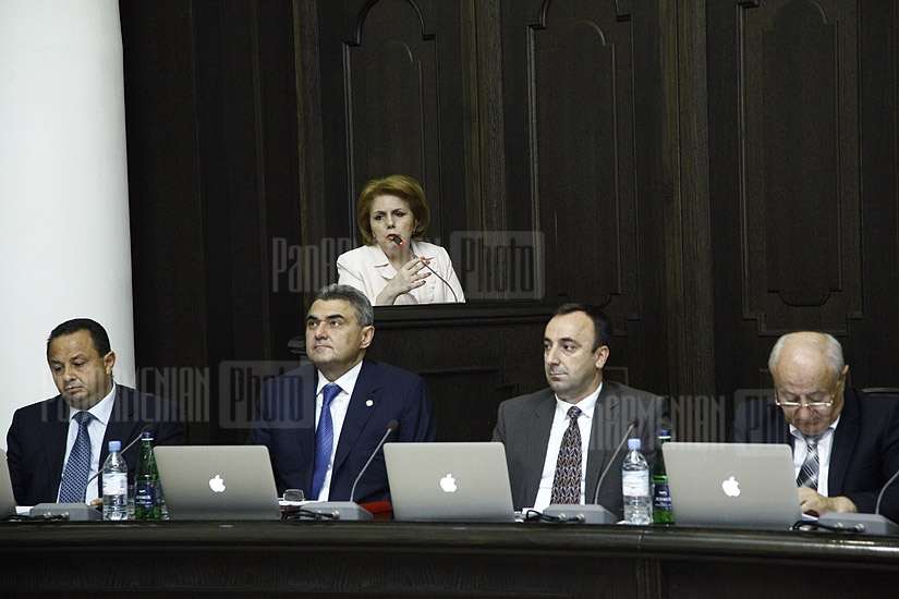 Очередное заседание правительства Армении