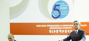 Президент Армении встретился с участниками 5-ой всеармянской олимпиады по армянскому языку и литературе