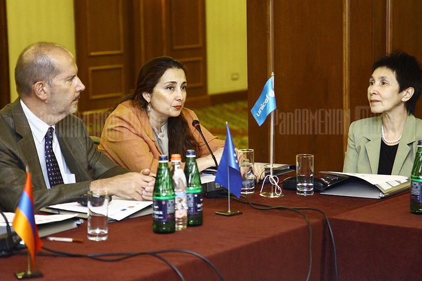 Armenian Red Cross Society, Oxfam Armenia and UNICEF Armenia present the results of Disaster Risk Management program