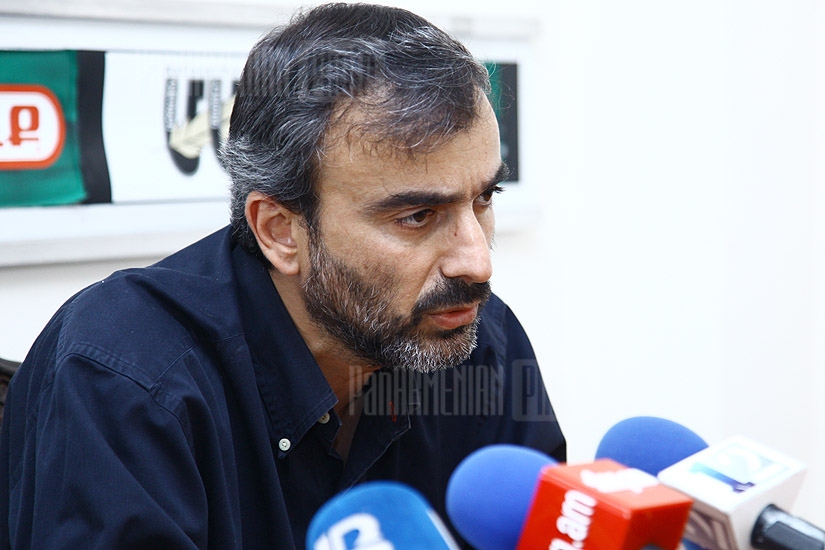 Press conference of Sardarapat movement representative Zhirayr Sefilyan