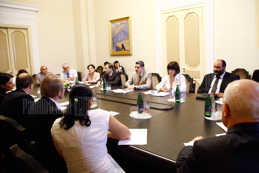Первое заседание Совета по развитию малого и среднего бизнеса в Армении