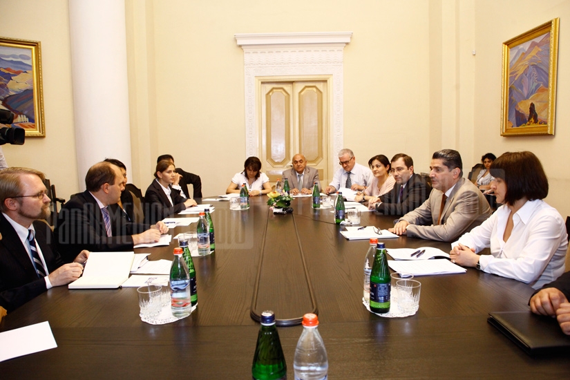 Первое заседание Совета по развитию малого и среднего бизнеса в Армении