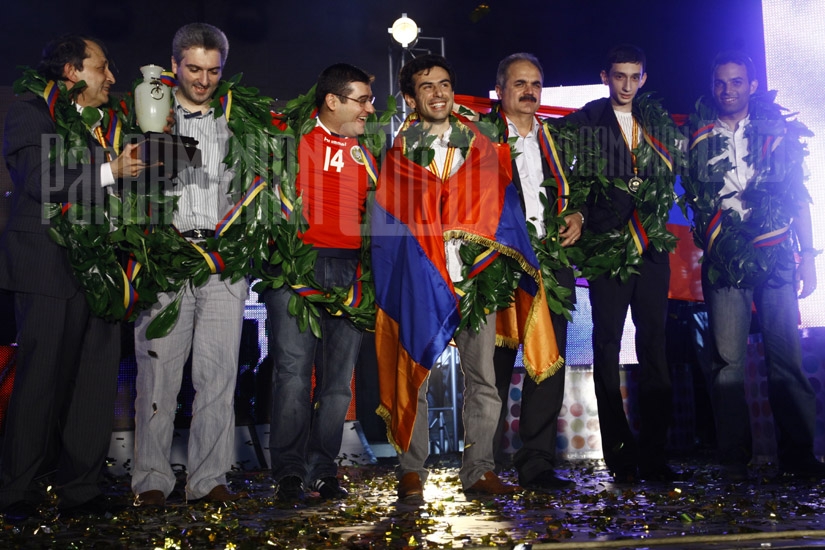 Concert dedicated to Armenian chess team victory in the World Cup takes place at Liberty Square of Yerevan