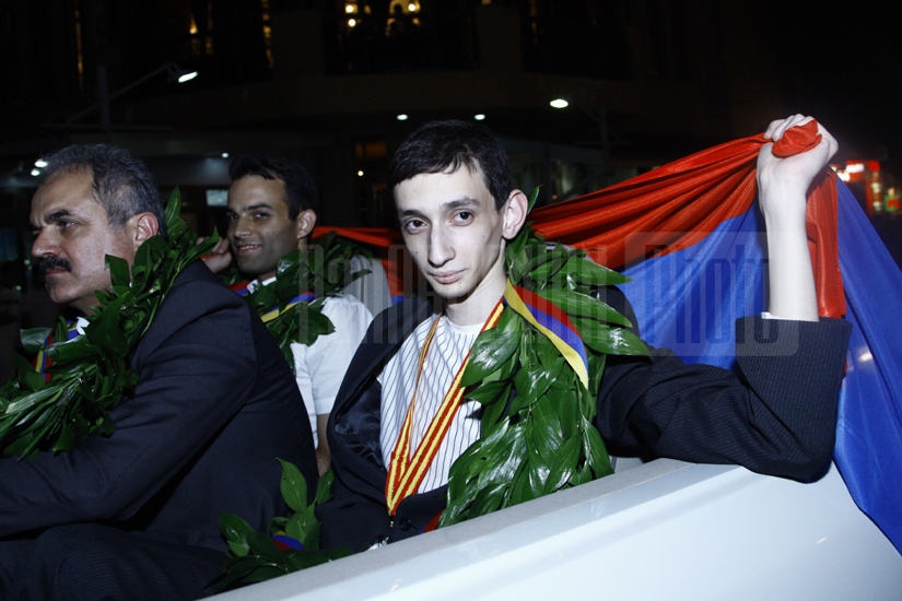Концерт, посвященный победе армянских шахматистов на чемпионате мира, состоился на площади Свободы