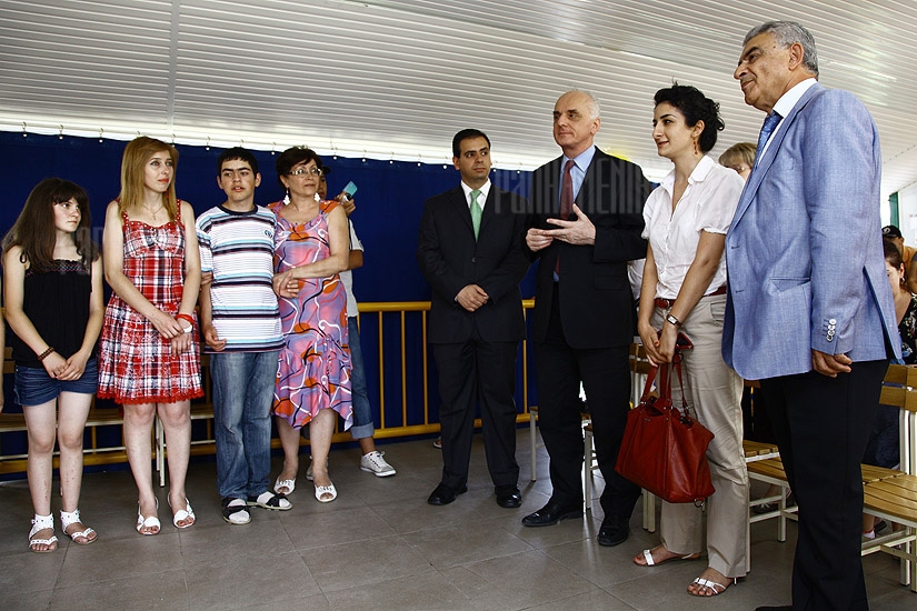 Children with autism attend summer camp in Aparan with the support of Orange Armenia