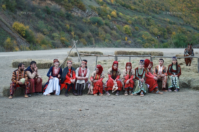 Dancers in Armenian Traditional Costume (Taraz)