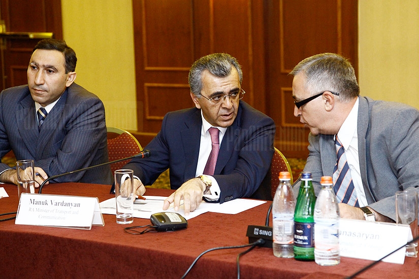 В Ереване состоялась презентация инвестиционной программы транспортного коридора Север-Юг