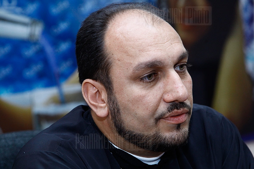 Press conference of Priest Ter Shmavon Ghevondyan