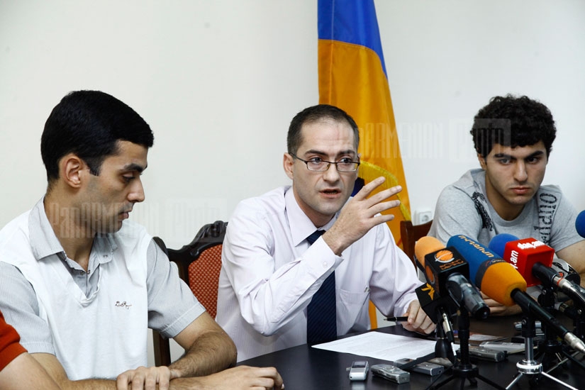 Пресс-конференция пресс-секретаря Армянского Национального Конгресса Армана Мусиняна 