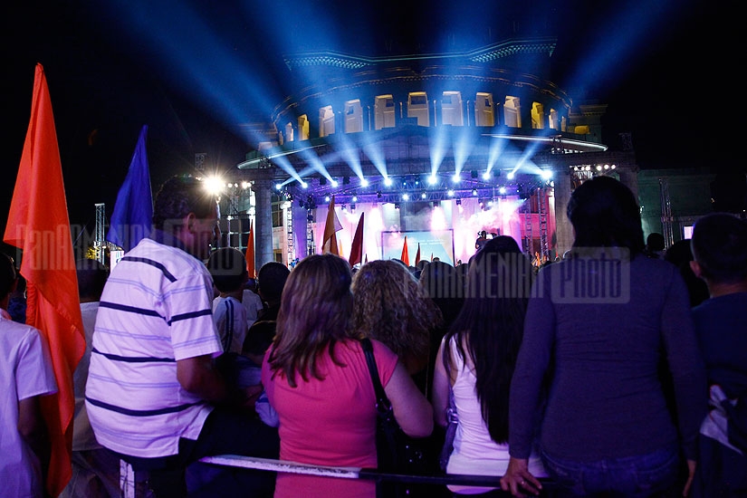 Concert dedicated to closing of 5th Pan-Armenian games