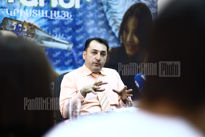 Press-conference of Atom Mkhitaryan and Samvel Martirosyan